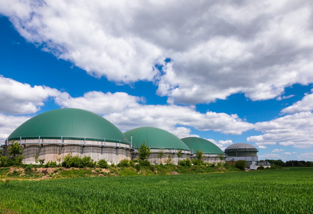 Usine de biométhanisation